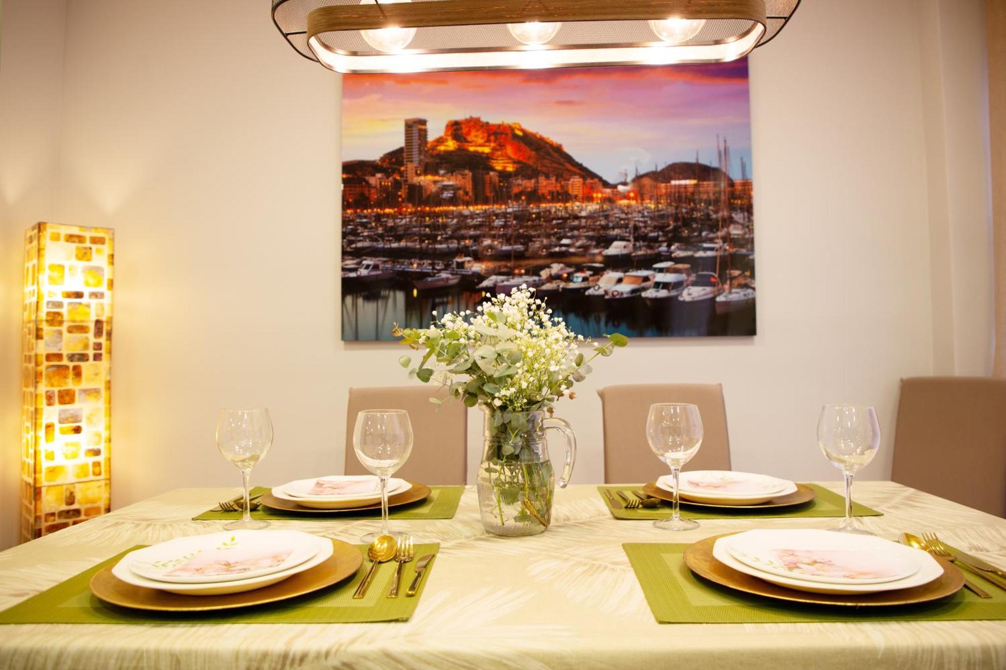 Luxury New Apartment City Centre & Beach, Alicante Ngoại thất bức ảnh